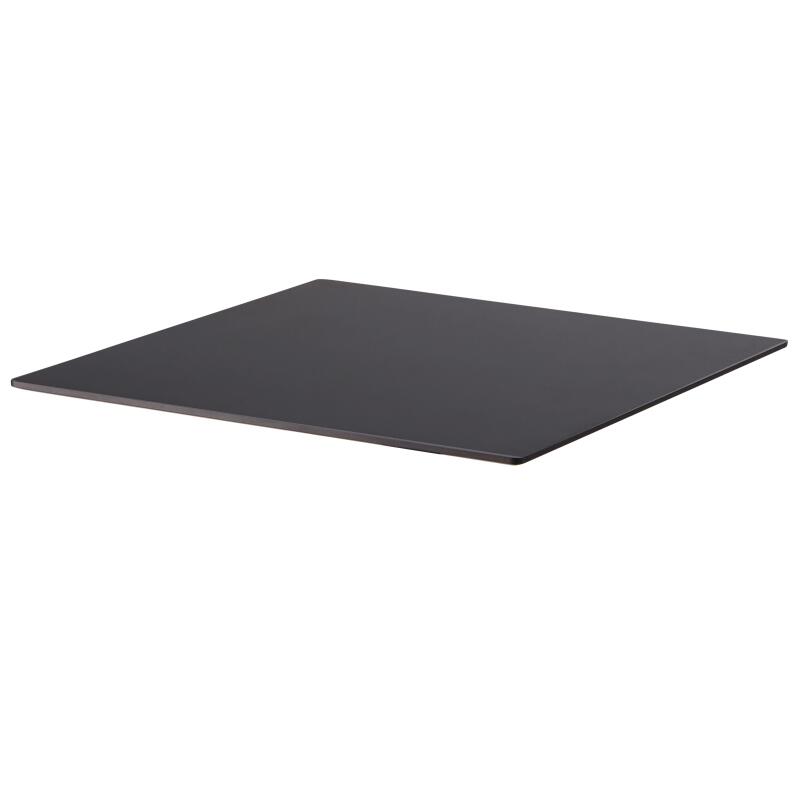 Quadratisches Tischplateau 60 x 60 cm aus HPL 