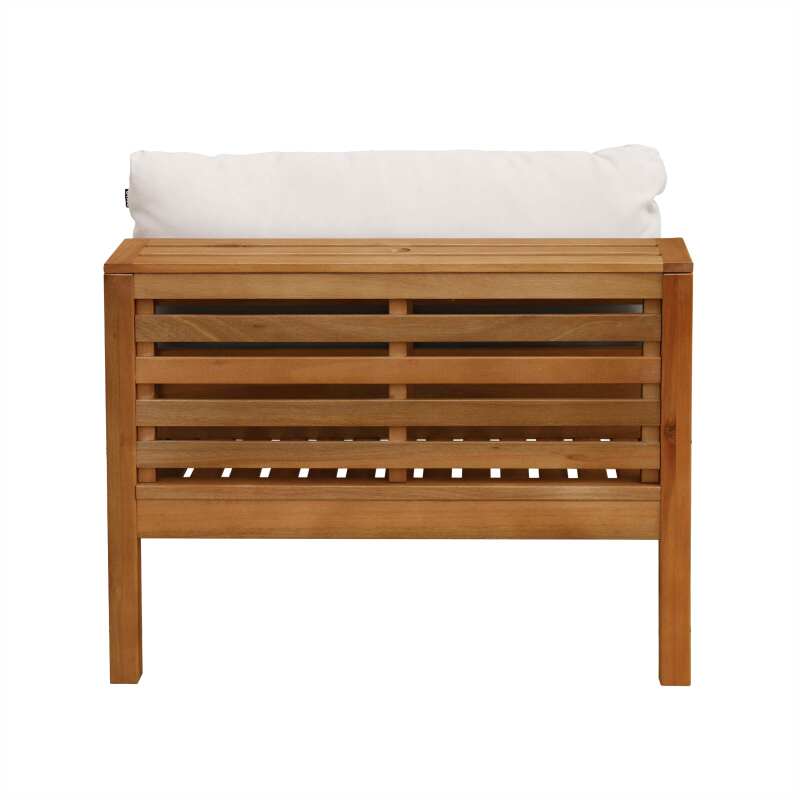 Niedriger Gartensessel aus FSC®-zertifiziertem Eukalyptusholz  (6/7)