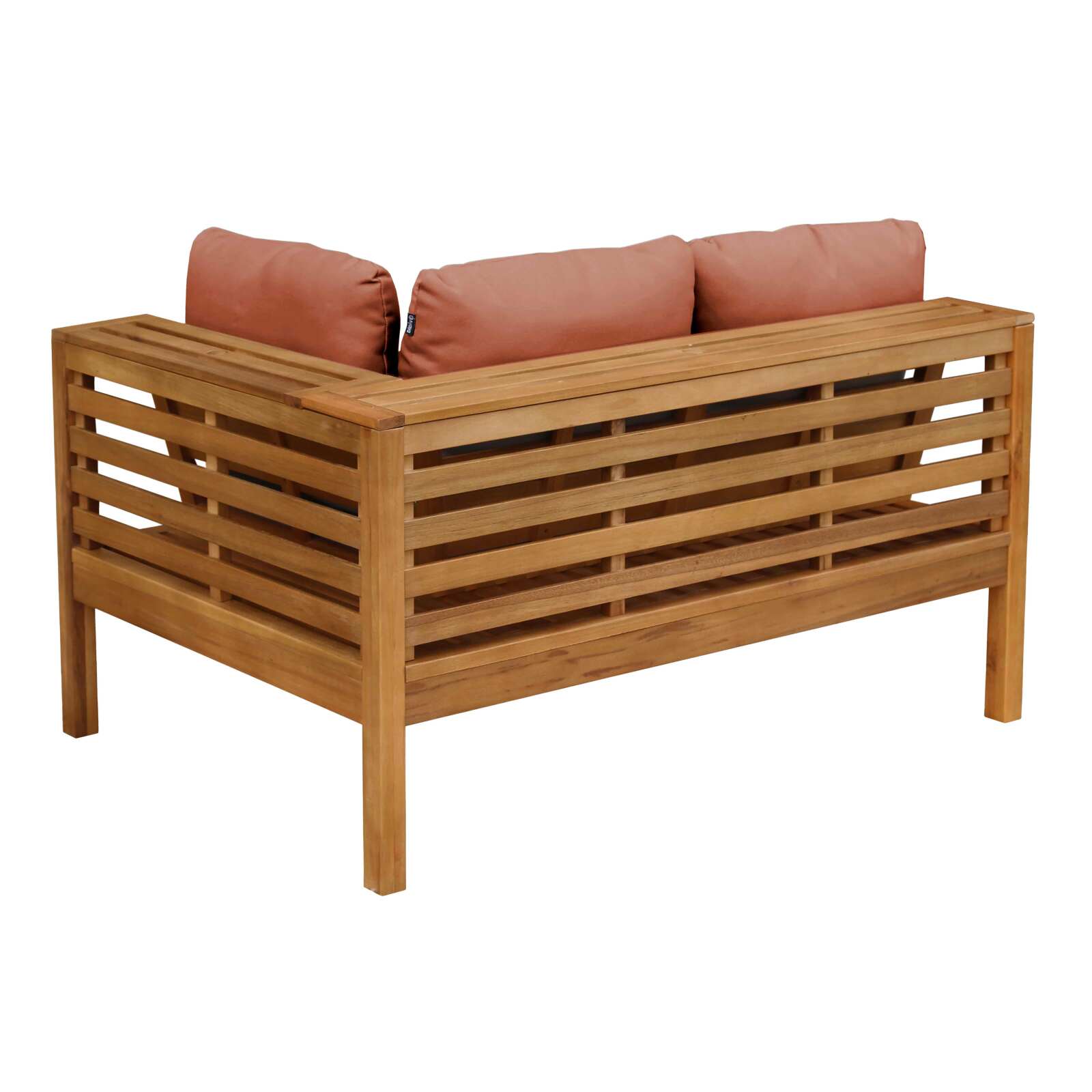 Niedriges Gartensofa aus FSC®-zertifiziertem Eukalyptusholz