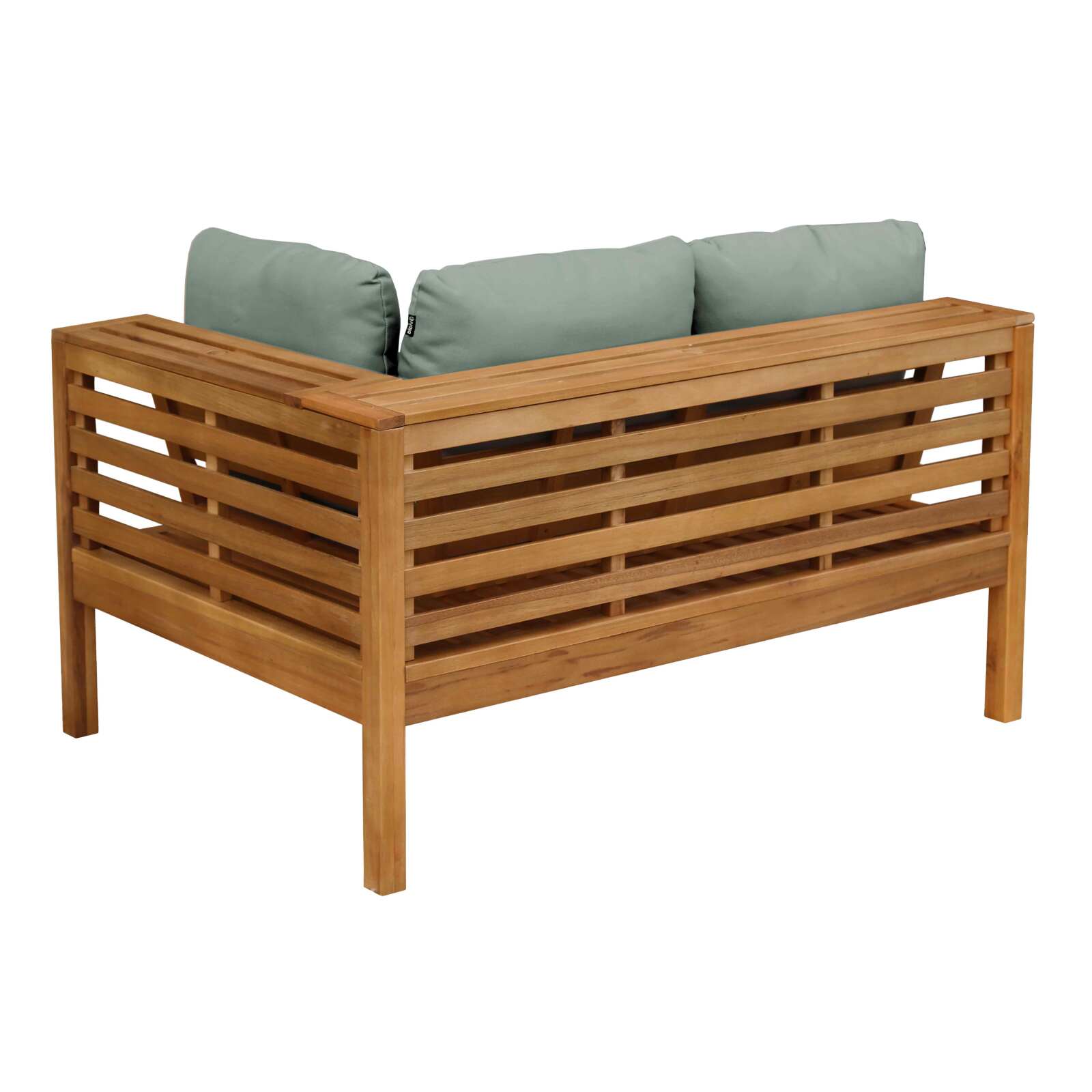 Niedriges Gartensofa aus FSC®-zertifiziertem Eukalyptusholz