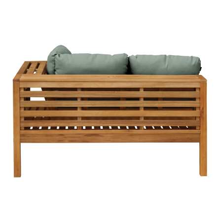 Niedriges Gartensofa aus FSC®-zertifiziertem Eukalyptusholz (4/6)