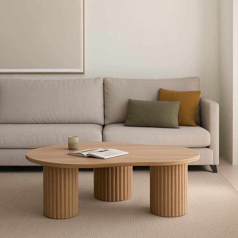 Couchtisch aus MDF mit Melamindekor (2/6)