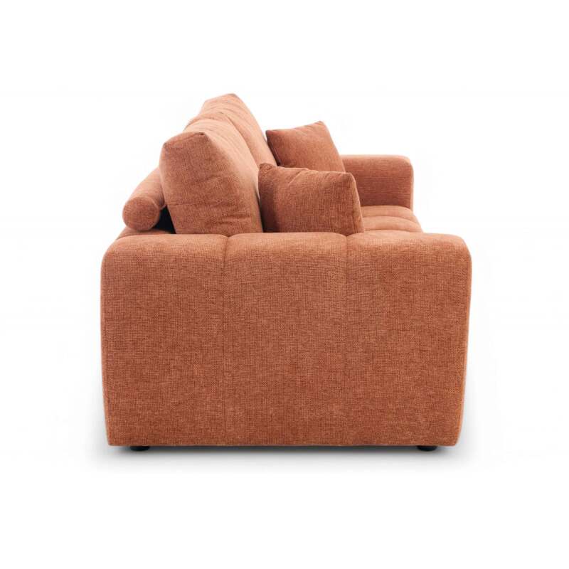 Sofa aus geradem Polyester, 3-Sitzer