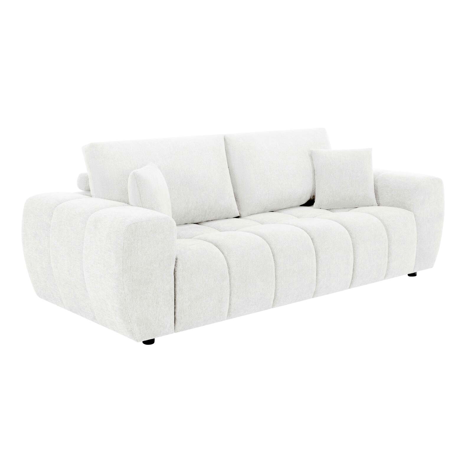Sofa aus geradem Polyester, 3-Sitzer