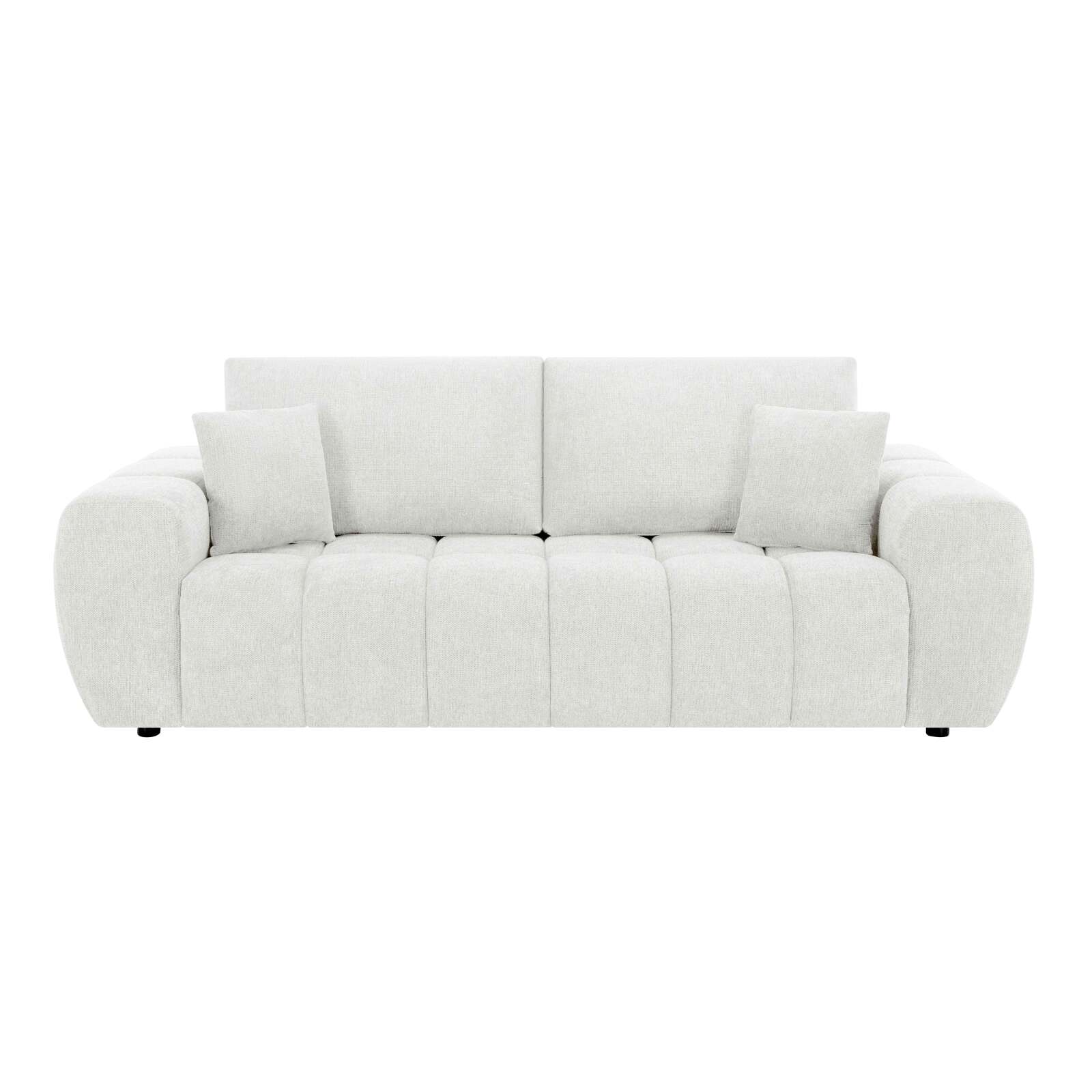 Sofa aus geradem Polyester, 3-Sitzer
