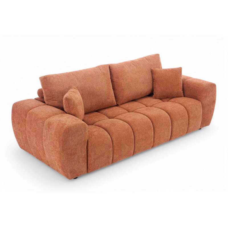 Sofa aus geradem Polyester, 3-Sitzer