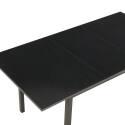 Esstisch Rechteckig (120/160 x 80 x 75 cm) aus MDF mit Melaminbeschichtung