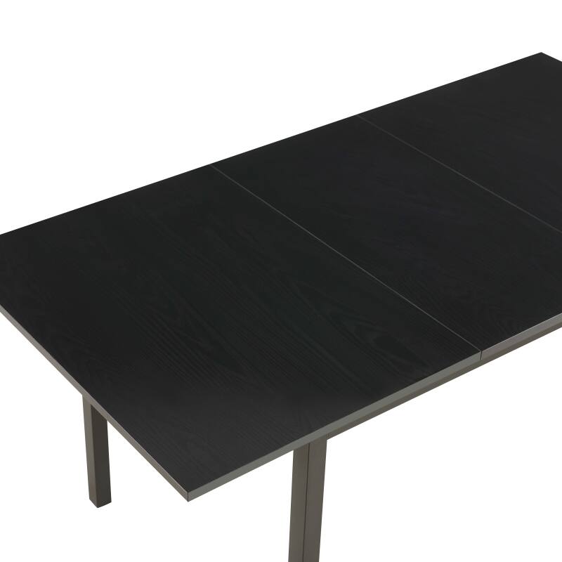 Esstisch Rechteckig (120/160 x 80 x 75 cm) aus MDF mit Melaminbeschichtung