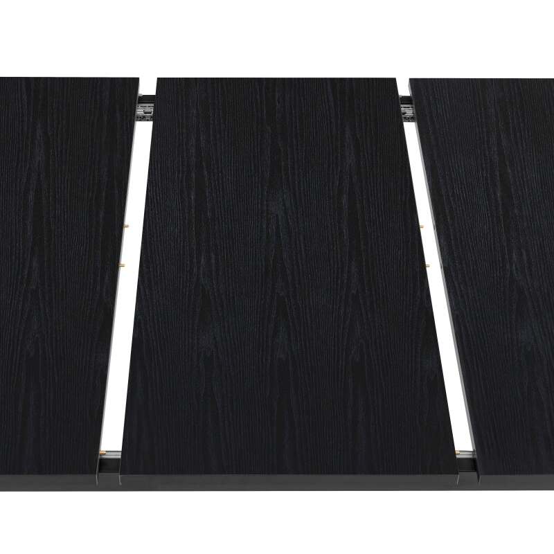 Esstisch Rechteckig (120/160 x 80 x 75 cm) aus MDF mit Melaminbeschichtung