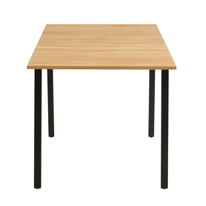 Esstisch Rechteckig (120/160 x 80 x 75 cm) aus MDF mit Melaminbeschichtung