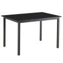 Esstisch Rechteckig (120/160 x 80 x 75 cm) aus MDF mit Melaminbeschichtung
