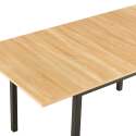 Esstisch Rechteckig (120/160 x 80 x 75 cm) aus MDF mit Melaminbeschichtung