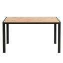 Esstisch 140 x 80 x 76,5 cm aus MDF mit Melaminbeschichtung