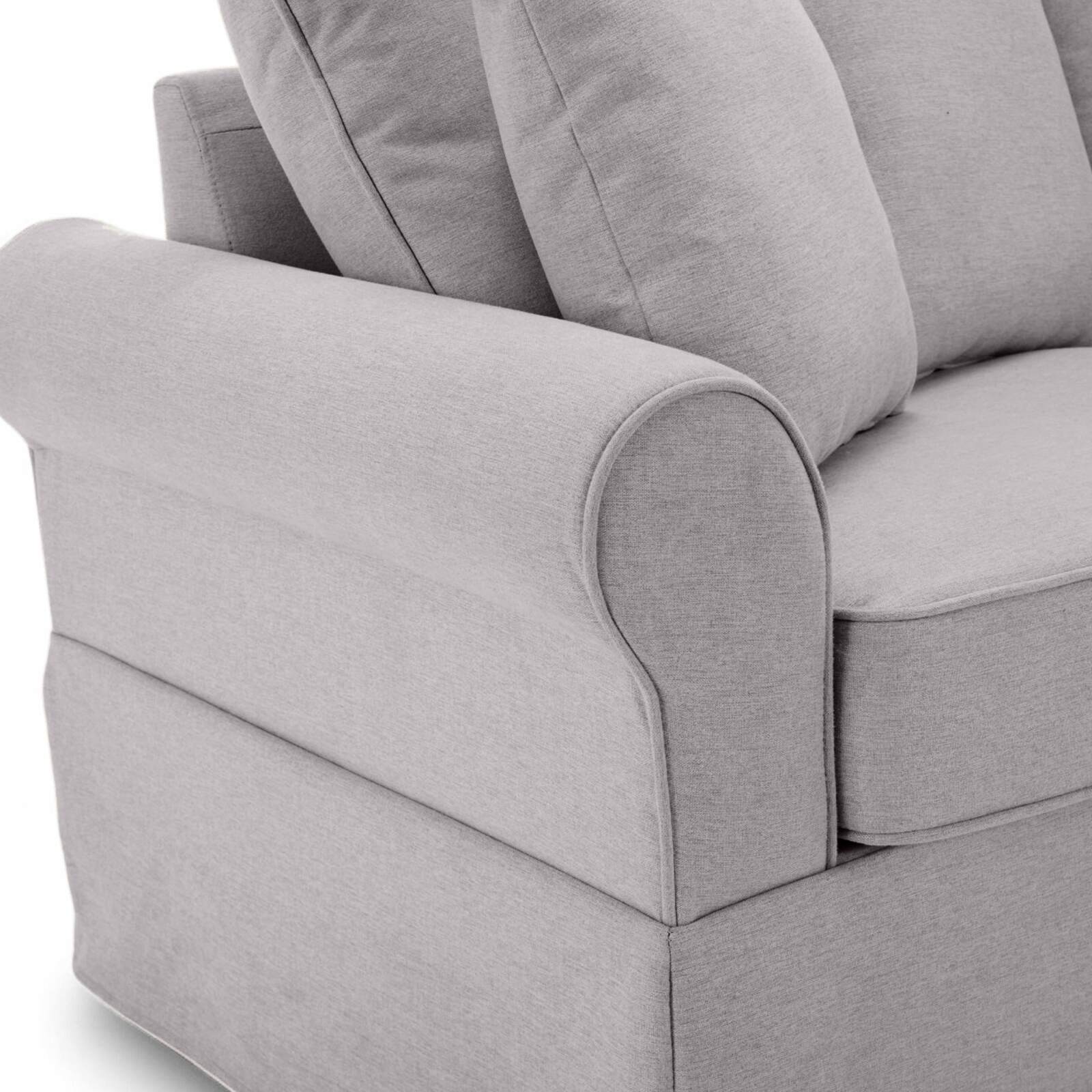 Sofa aus geradem Polyester, 3-Sitzer