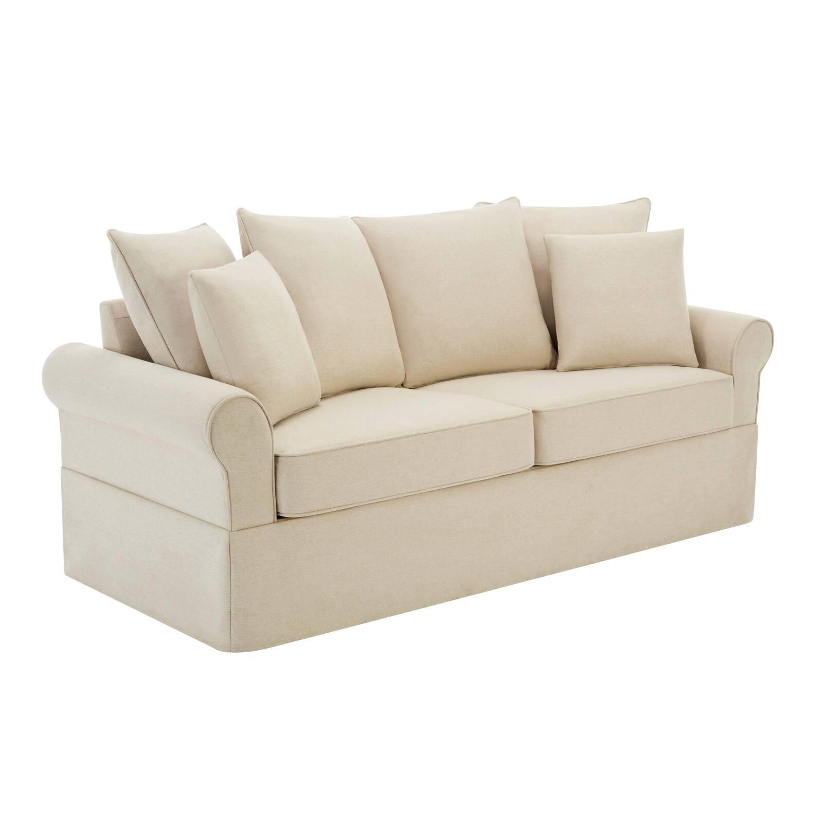 Sofa aus geradem Polyester, 3-Sitzer