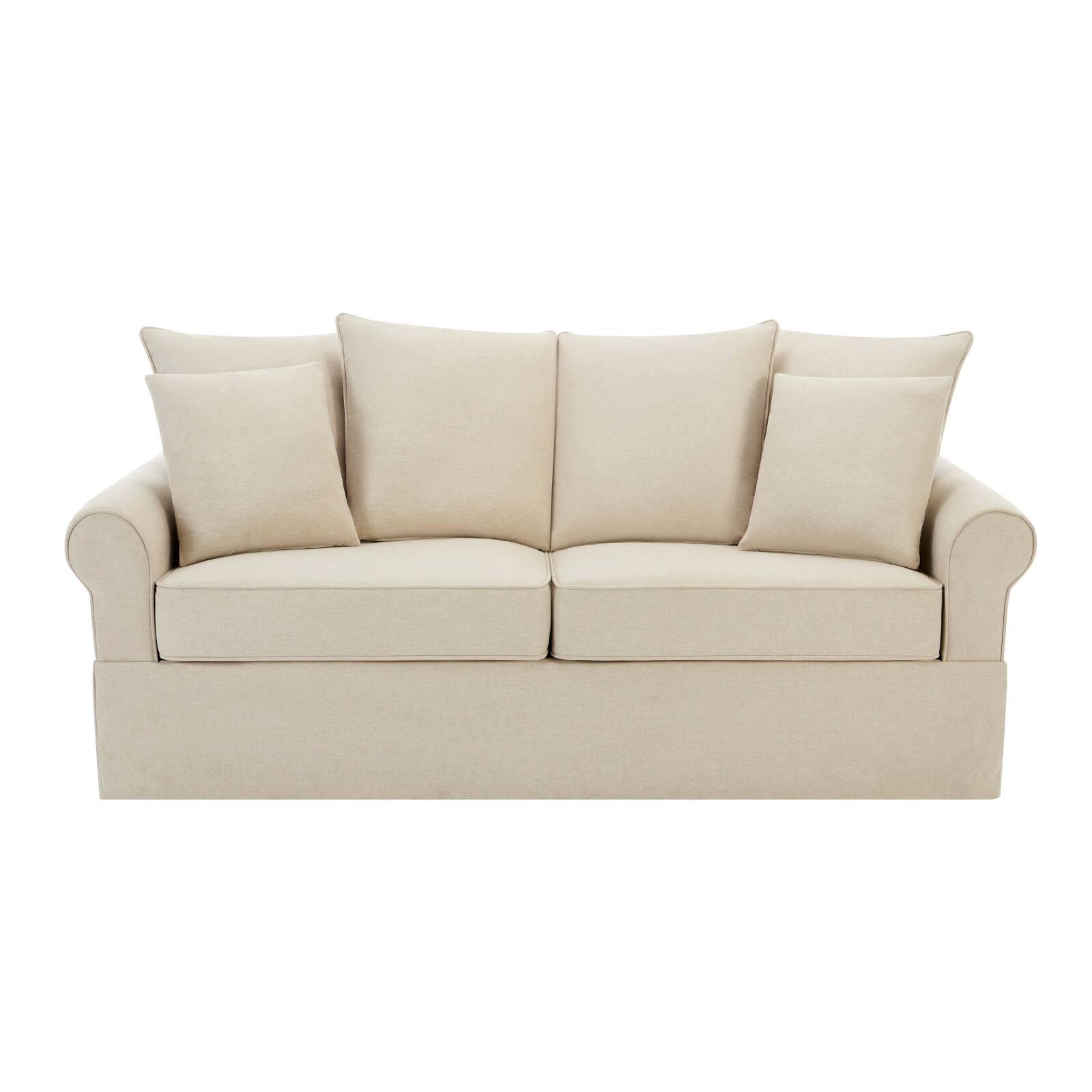 Sofa aus geradem Polyester, 3-Sitzer