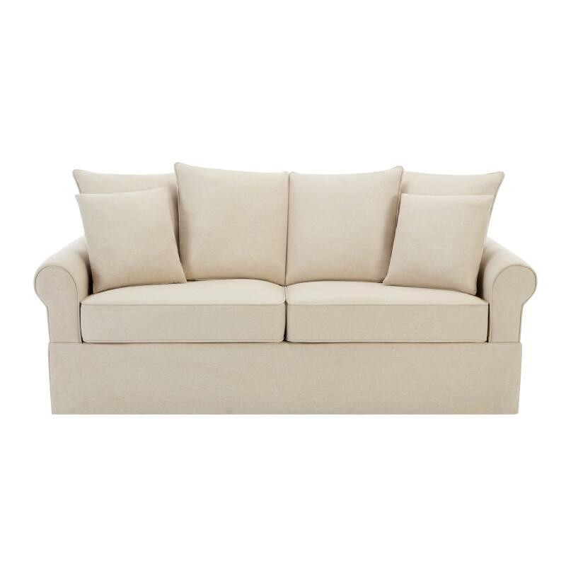Sofa aus geradem Polyester, 3-Sitzer (2/7)