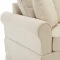 Sofa aus geradem Polyester, 3-Sitzer