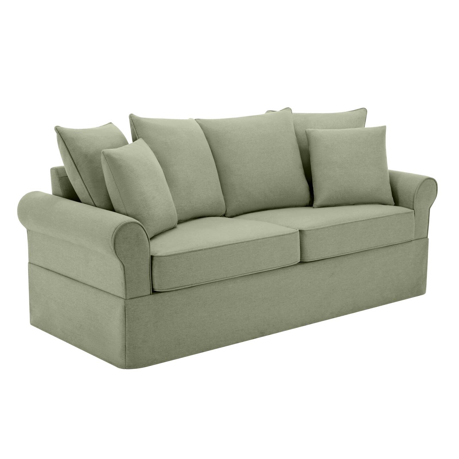 Sofa aus geradem Polyester, 3-Sitzer