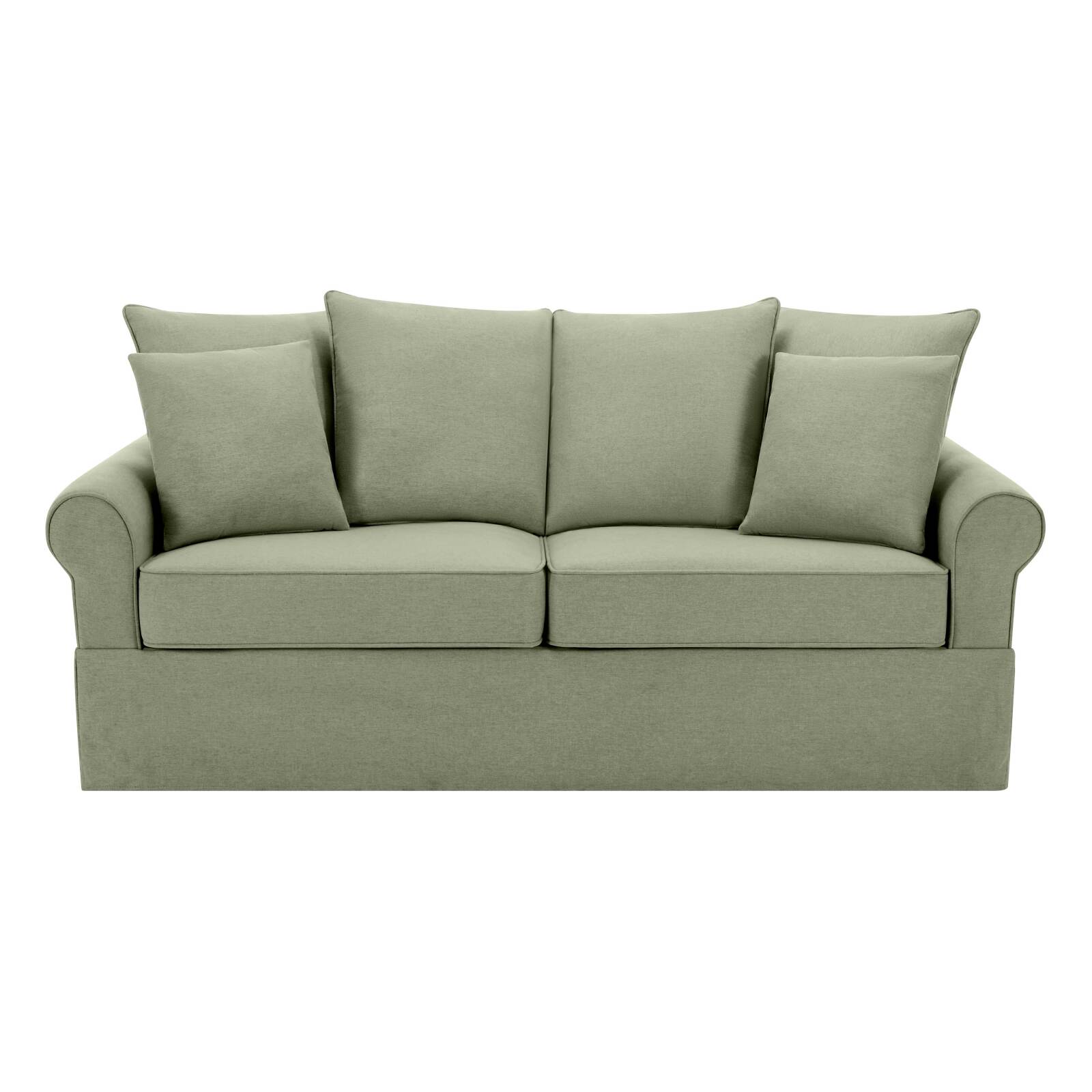 Sofa aus geradem Polyester, 3-Sitzer