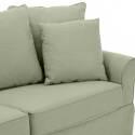 Sofa aus geradem Polyester, 3-Sitzer