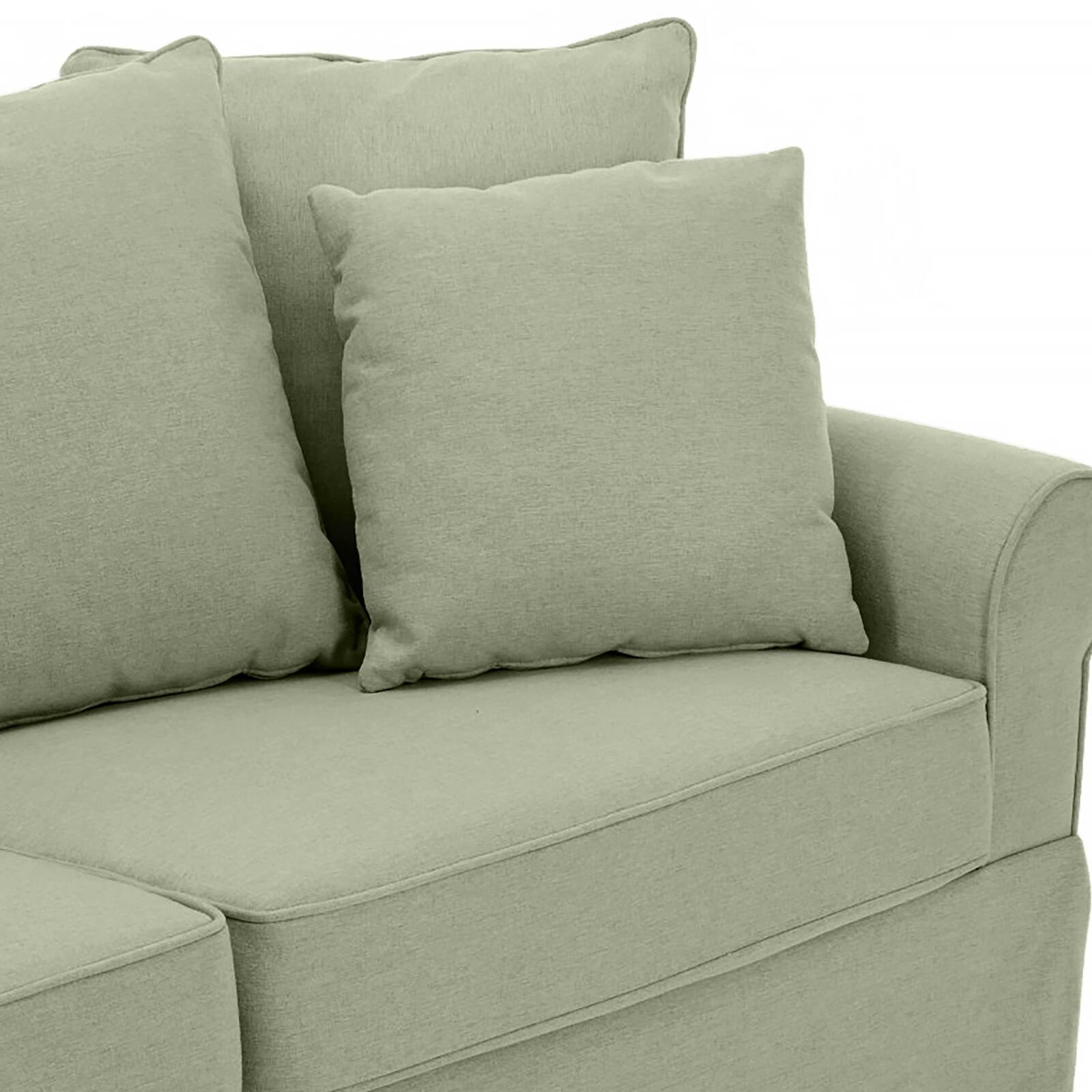 Sofa aus geradem Polyester, 3-Sitzer