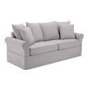 Sofa aus geradem Polyester, 3-Sitzer