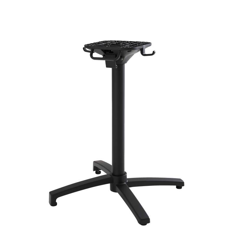 Tischbein mit Kippsystem 72 cm aus Aluminium