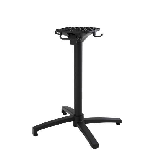 Tischbein mit Kippsystem 72 cm aus Aluminium