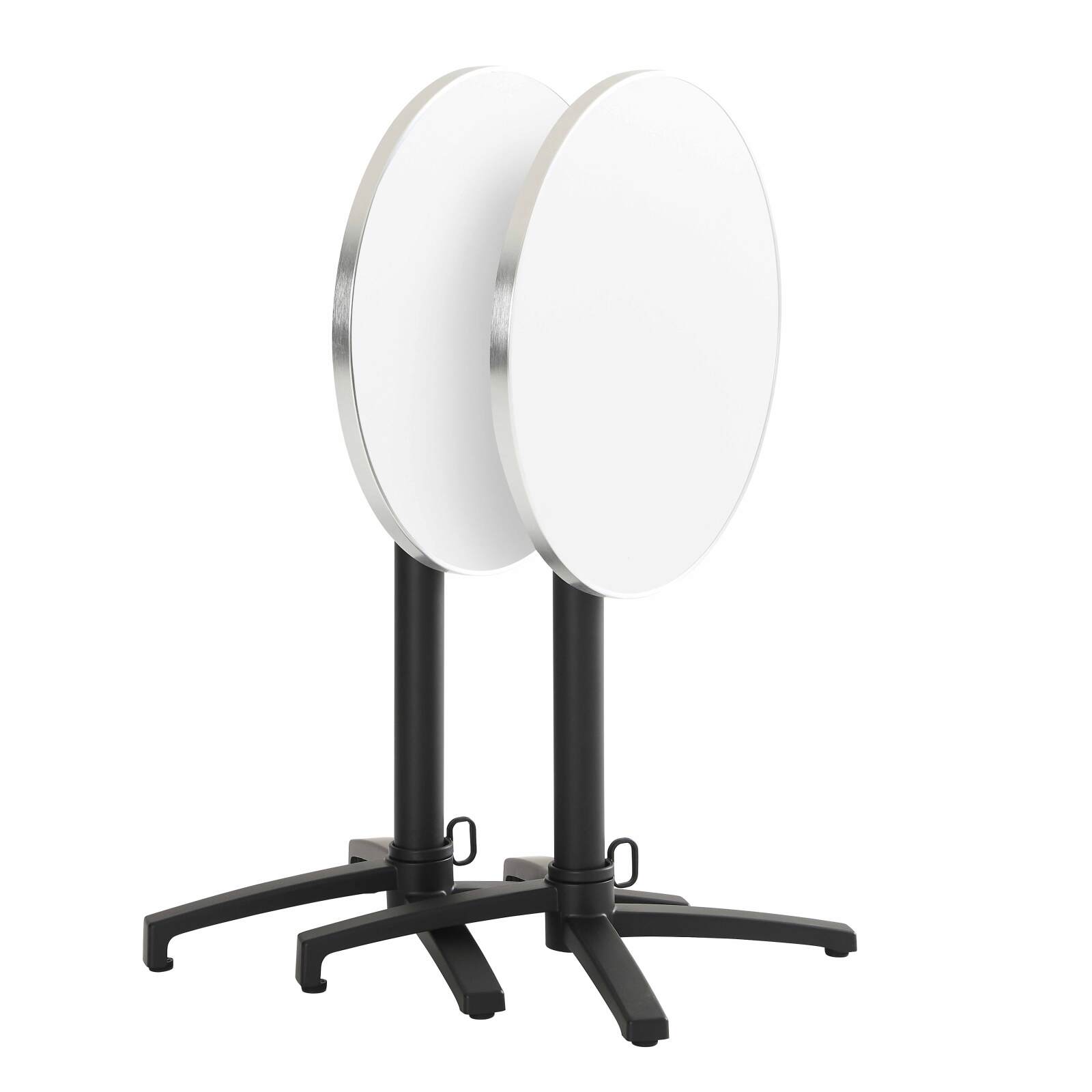 Tischbein mit Kippsystem 72 cm aus Aluminium