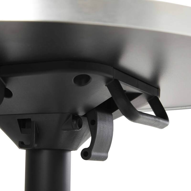 Tischbein mit Kippsystem 72 cm aus Aluminium