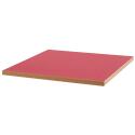Tischplatte 60 x 60 cm aus Melamin mit PVC-Kanten