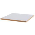 Tischplatte 60 x 60 cm aus Melamin mit PVC-Kanten