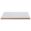 Tischplatte 60 x 60 cm aus Melamin mit PVC-Kanten