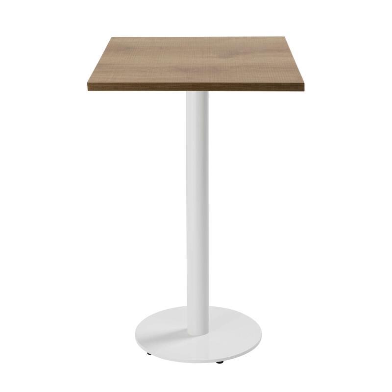 Esstisch hoch 60 x 60 cm aus Spanplatte mit Melaminbeschichtung