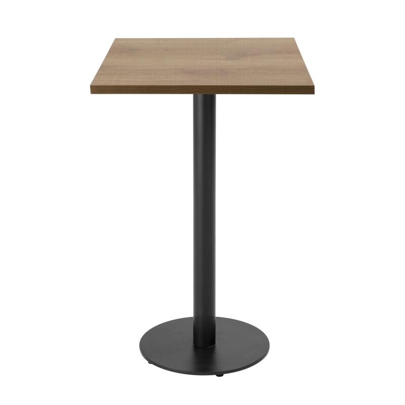 Esstisch hoch 60 x 60 cm aus Spanplatte mit Melaminbeschichtung