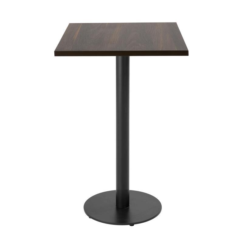 Esstisch hoch 60 x 60 cm aus Spanplatte mit Melaminbeschichtung