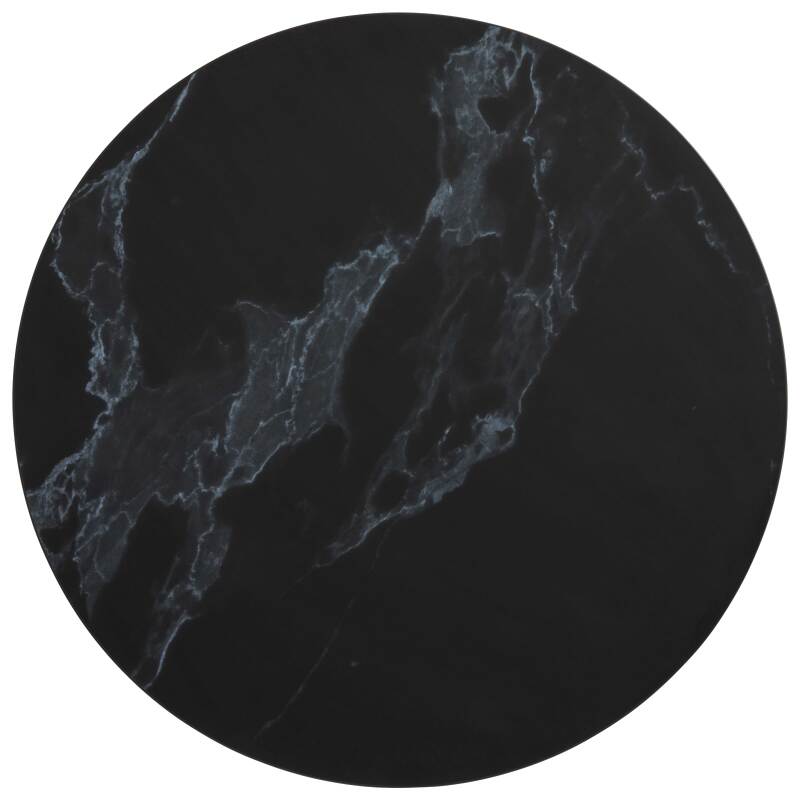 Runde Tischplatte aus Spanplatte mit Melaminbeschichtung ⌀60 cm