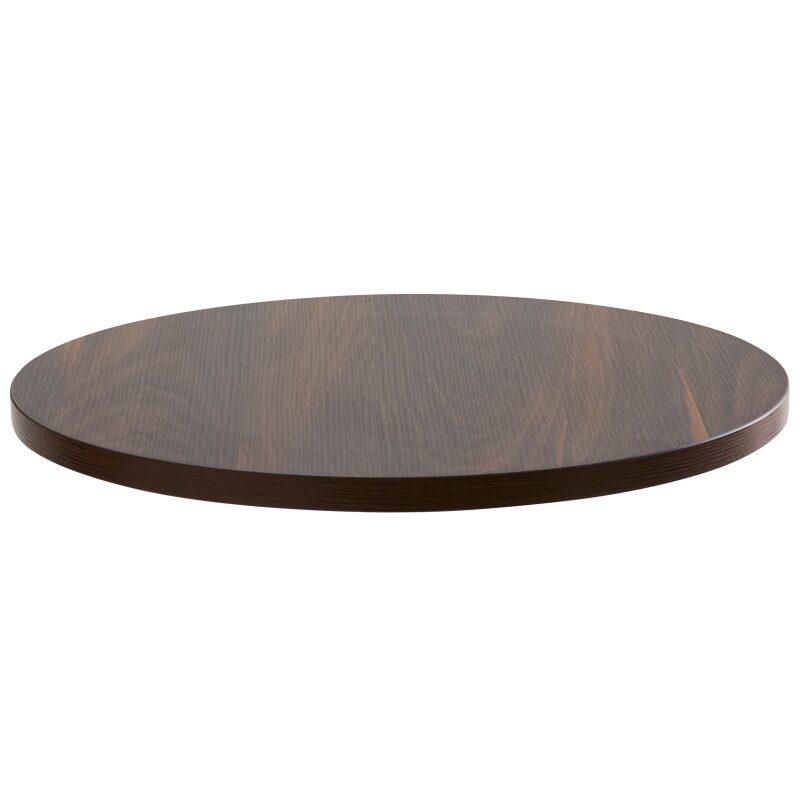 Runde Tischplatte aus Spanplatte mit Melaminbeschichtung ⌀60 cm