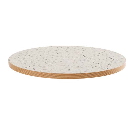 Runde Tischplatte aus Spanplatte mit Melaminbeschichtung ⌀60 cm