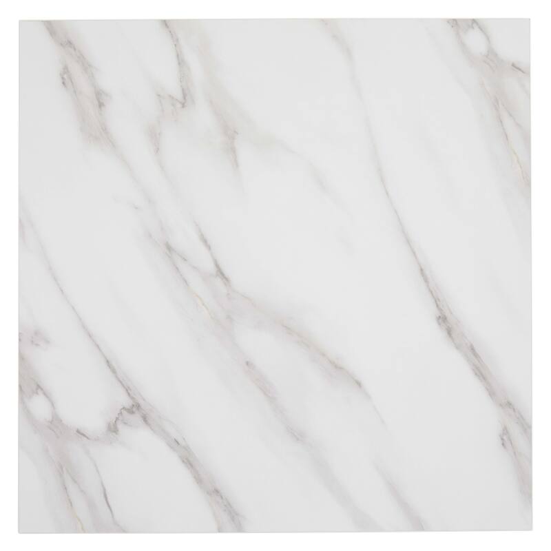 Quadratische Tischplatte aus Spanplatte mit Melaminbeschichtung 60 x 60 cm