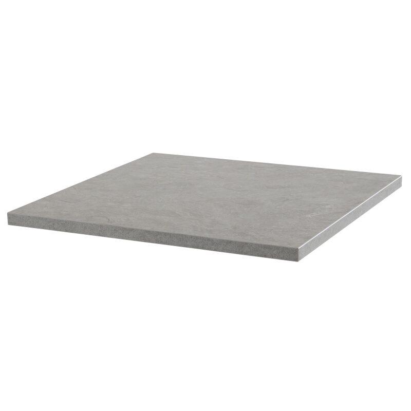 Quadratische Tischplatte aus Spanplatte mit Melaminbeschichtung 60 x 60 cm