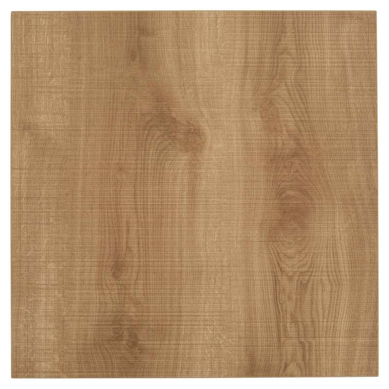 Quadratische Tischplatte aus Spanplatte mit Melaminbeschichtung 60 x 60 cm