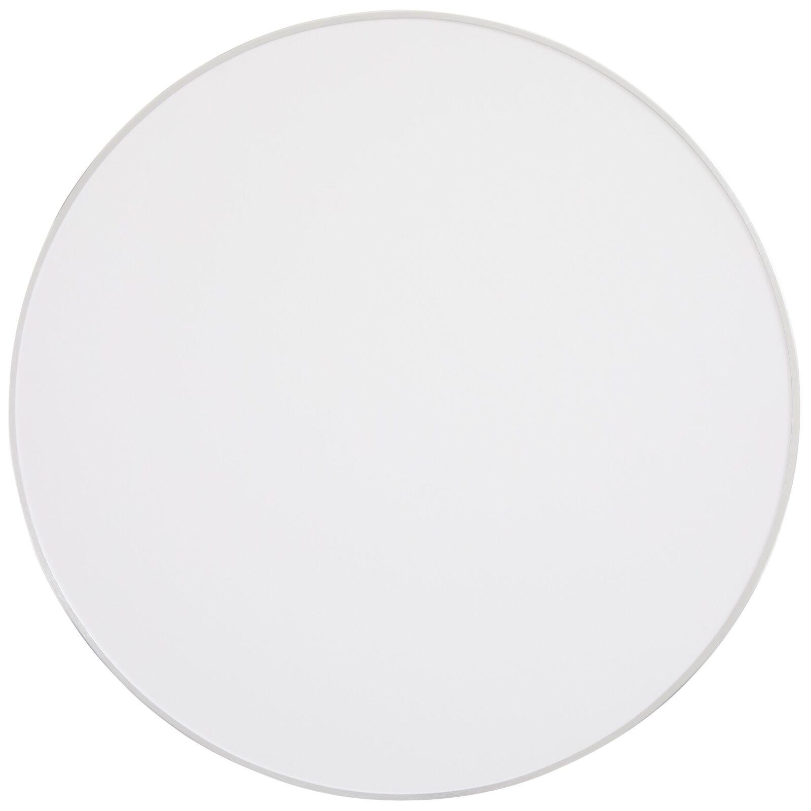 Hoher Kipptisch Ø 60 cm aus Sperrholz mit Laminatbelag und Aluminiumkanten