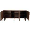 3-türiges Sideboard aus MDF mit Melamindekor in Holzoptik
