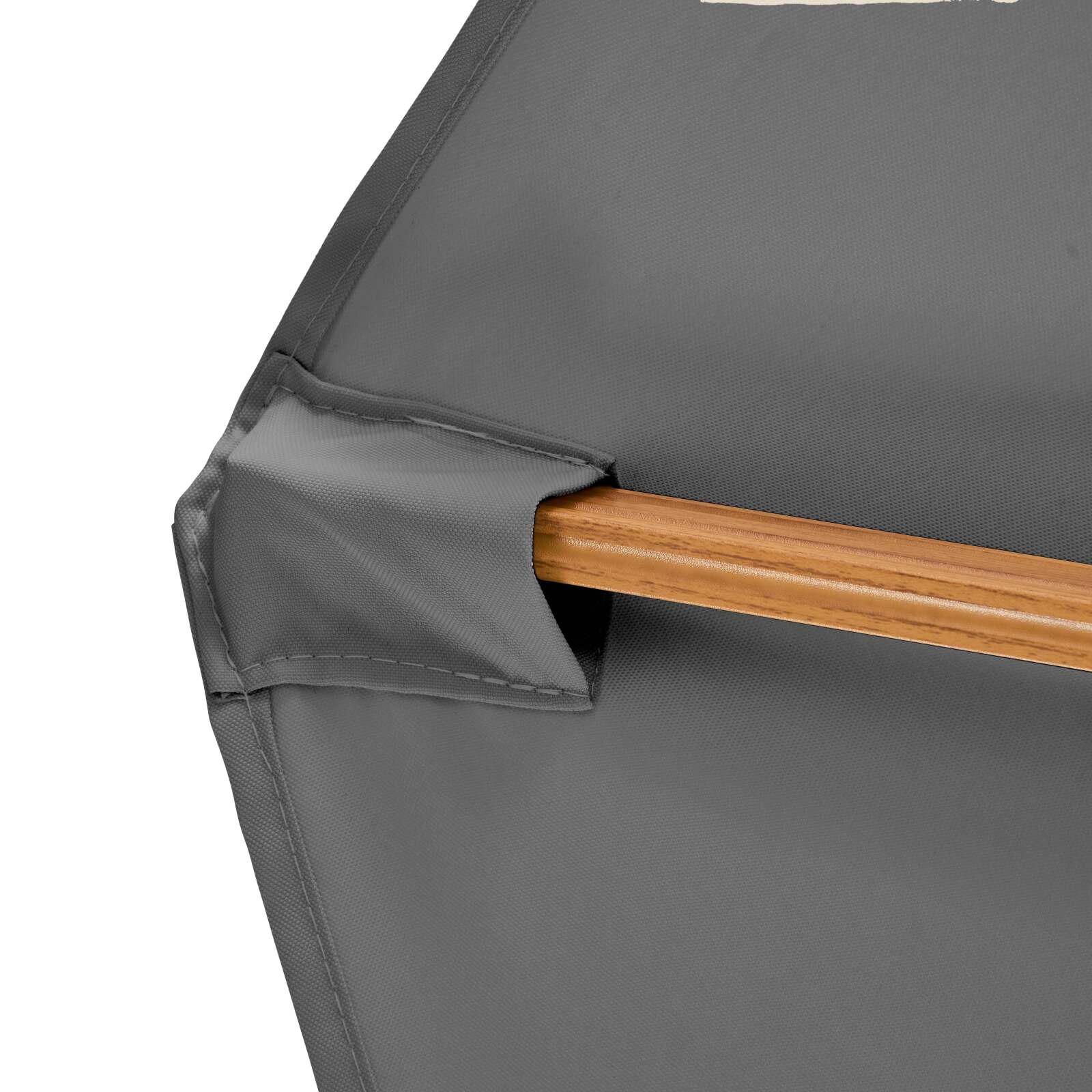 3-Kopf-Versatz-Ampelschirm (4,5 x 2,65 m) mit 360° drehbarem Stock in Holzoptik und Schutzhülle 3-Kopf-Versatz-Ampelschirm (4,5 x 2,65 m) mit 360° drehbarem Stock in Holzoptik und Schutzhülle