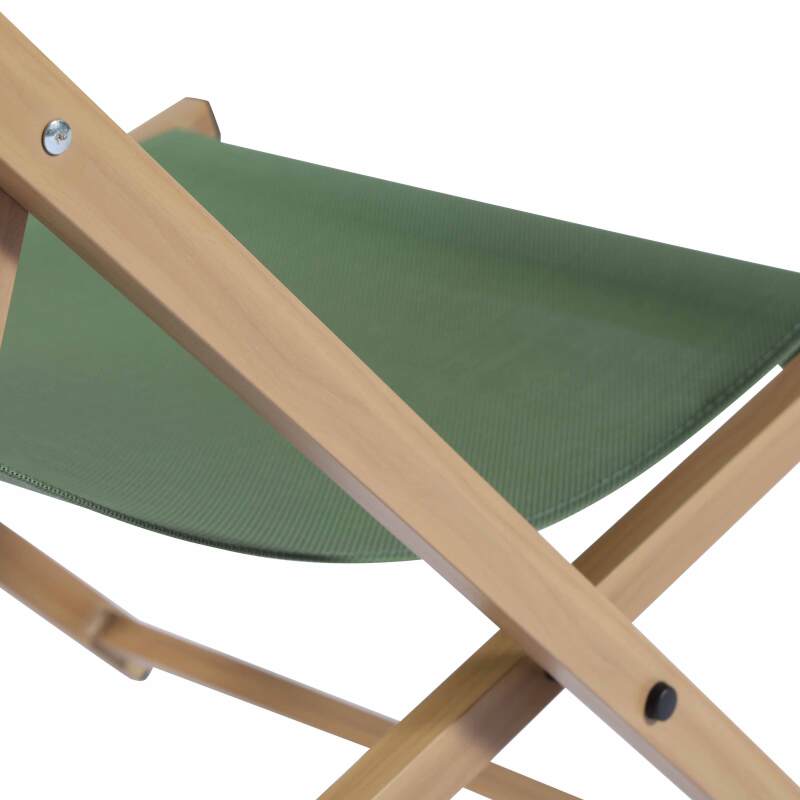 Set mit 2 Liegestühlen aus Aluminium, 4-fach neigbar (5/7)