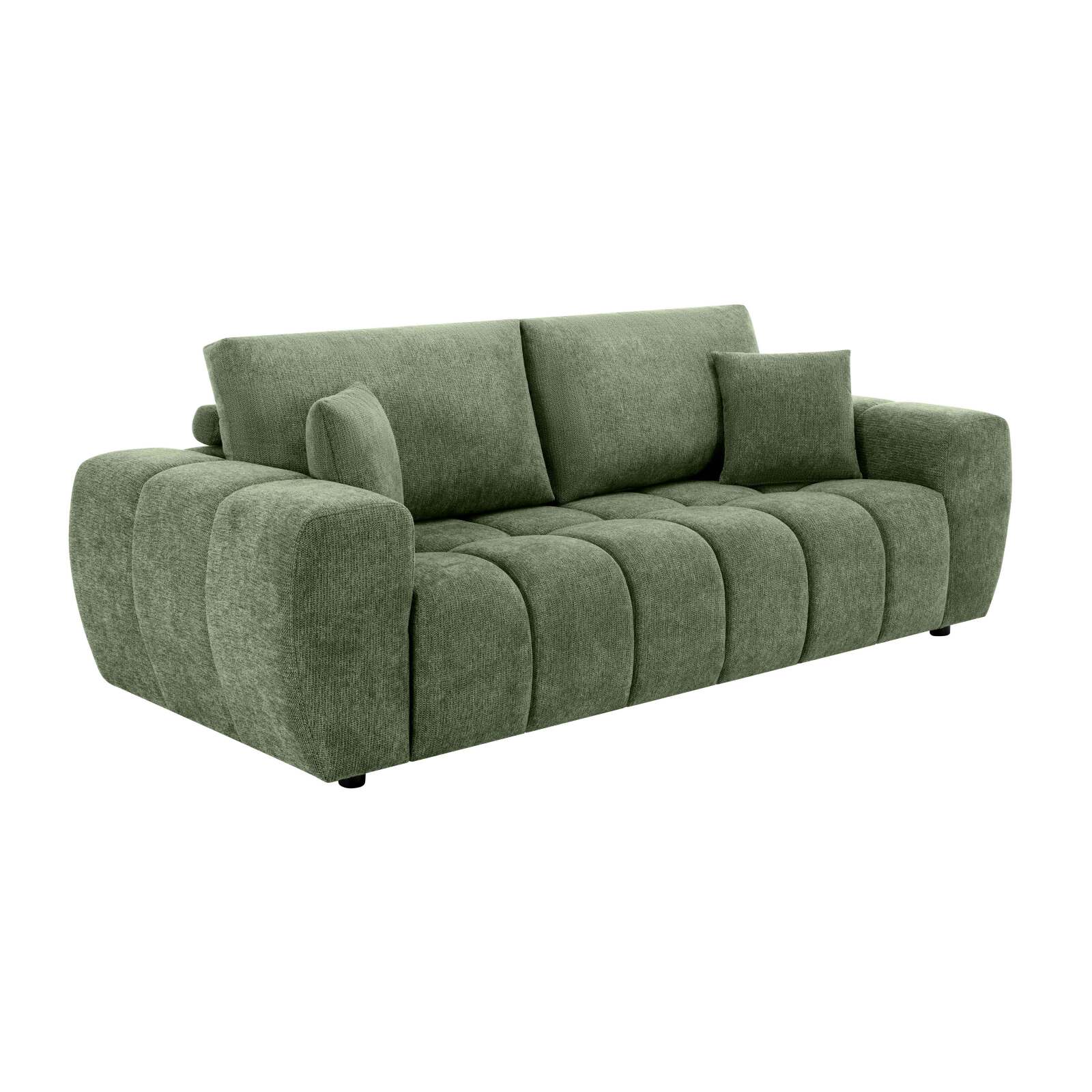 Sofa aus geradem Polyester, 3-Sitzer