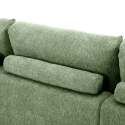 Sofa aus geradem Polyester, 3-Sitzer