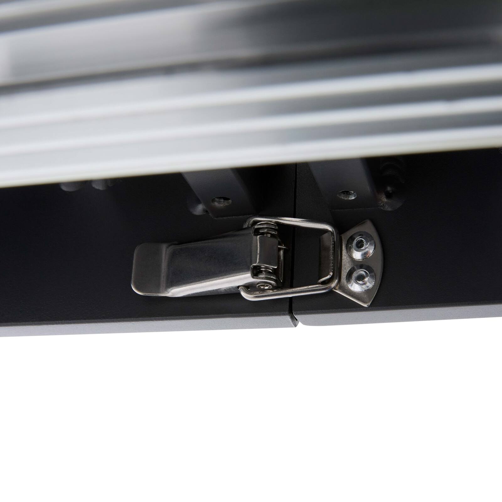 Rechteckiger ausziehbarer Gartentisch (52/260 x 100 x 74 cm) aus Aluminium 